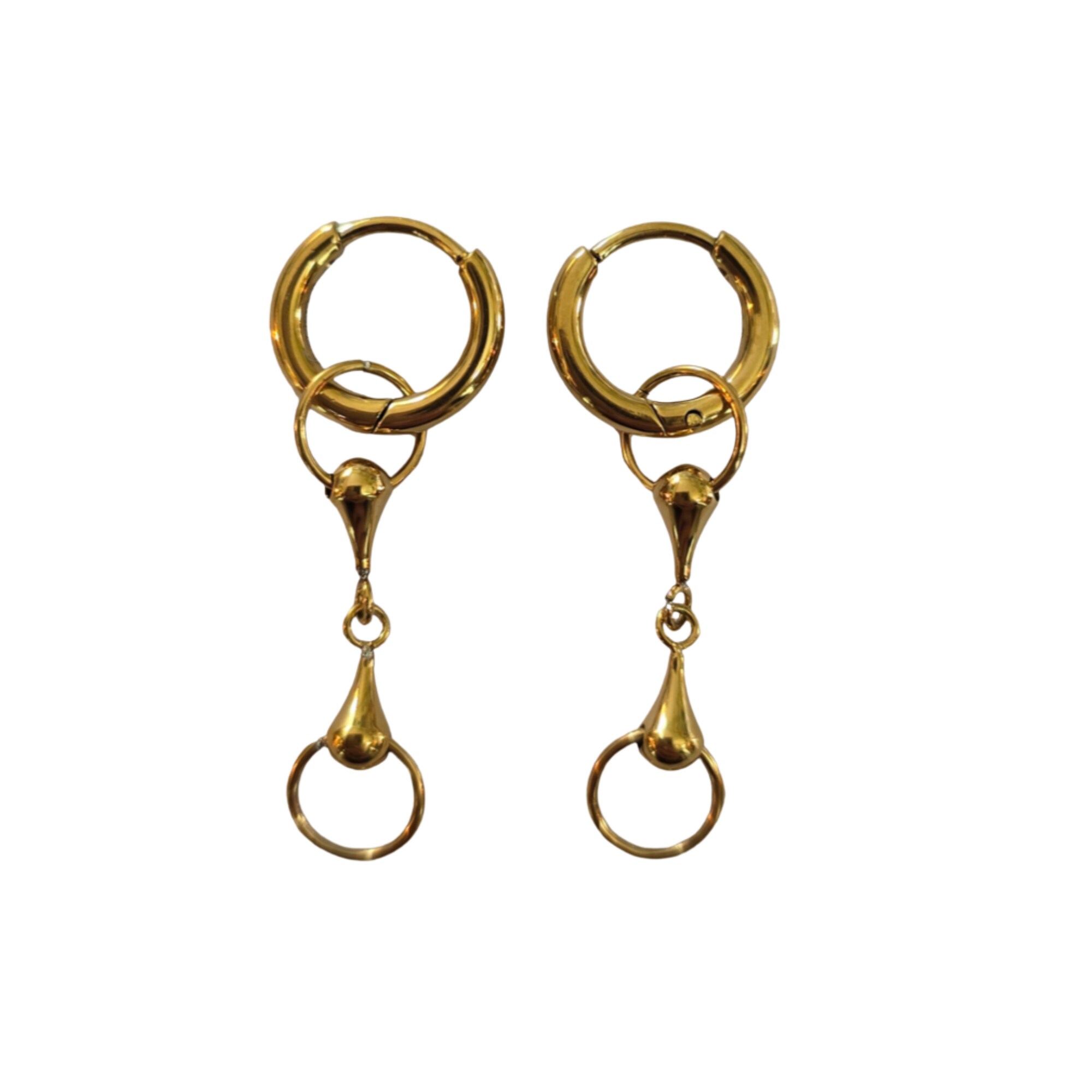 Bit Earring - Gold