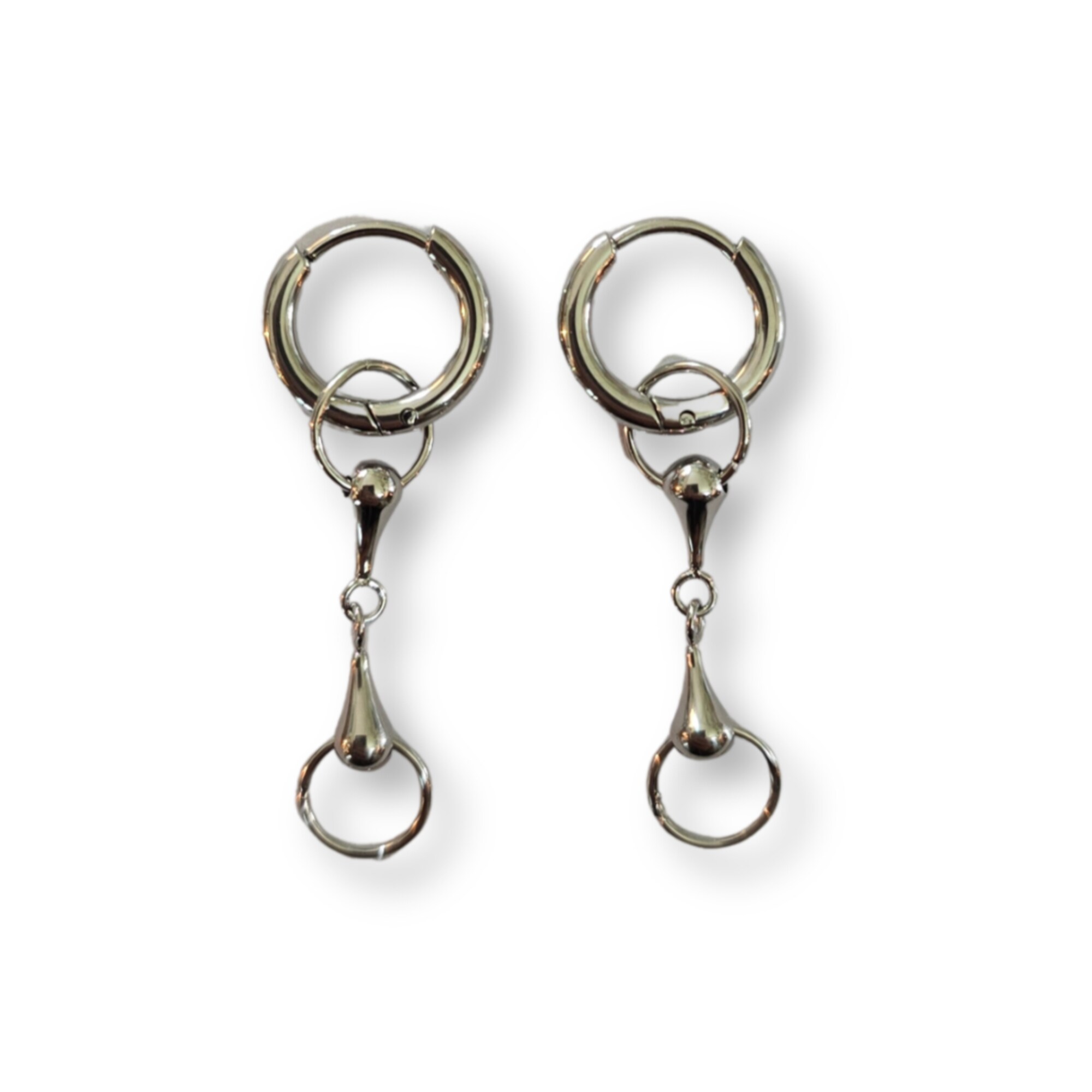 Bit Earring - Silver