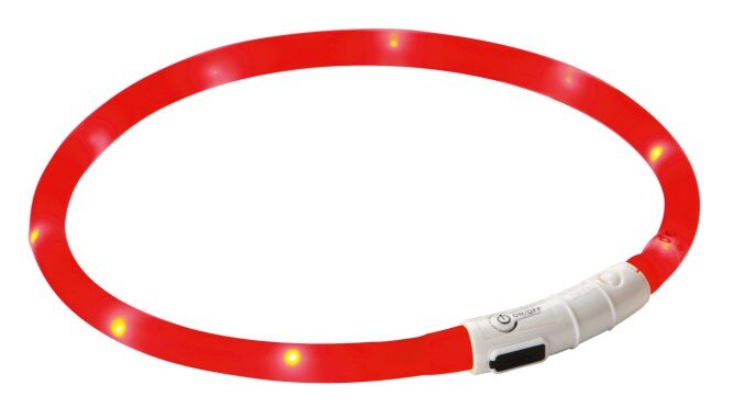 Maxi Safe Led Collar - Red