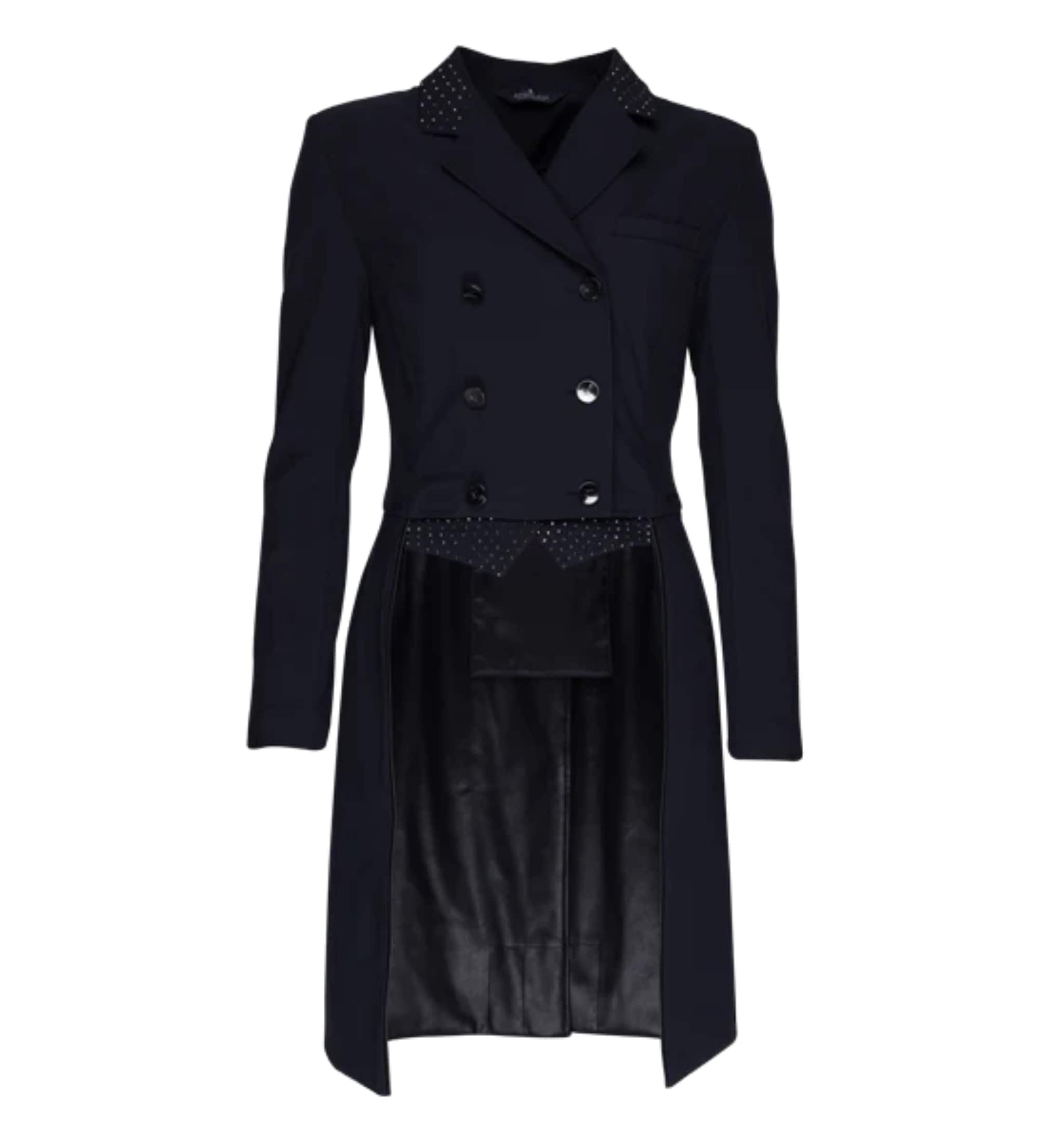 Classic Ladies Softshell Tail Coat - Navy