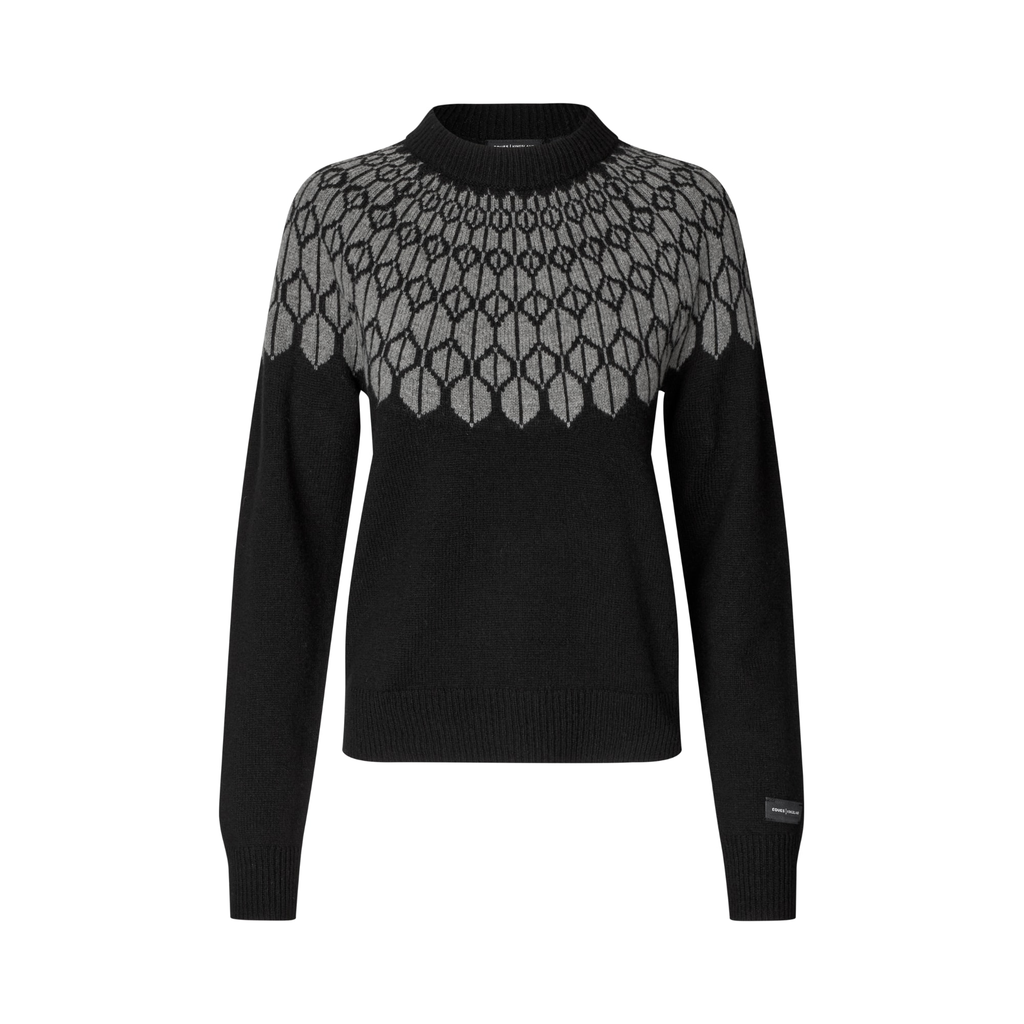 EQ KL Magda Knitted Sweater - Black