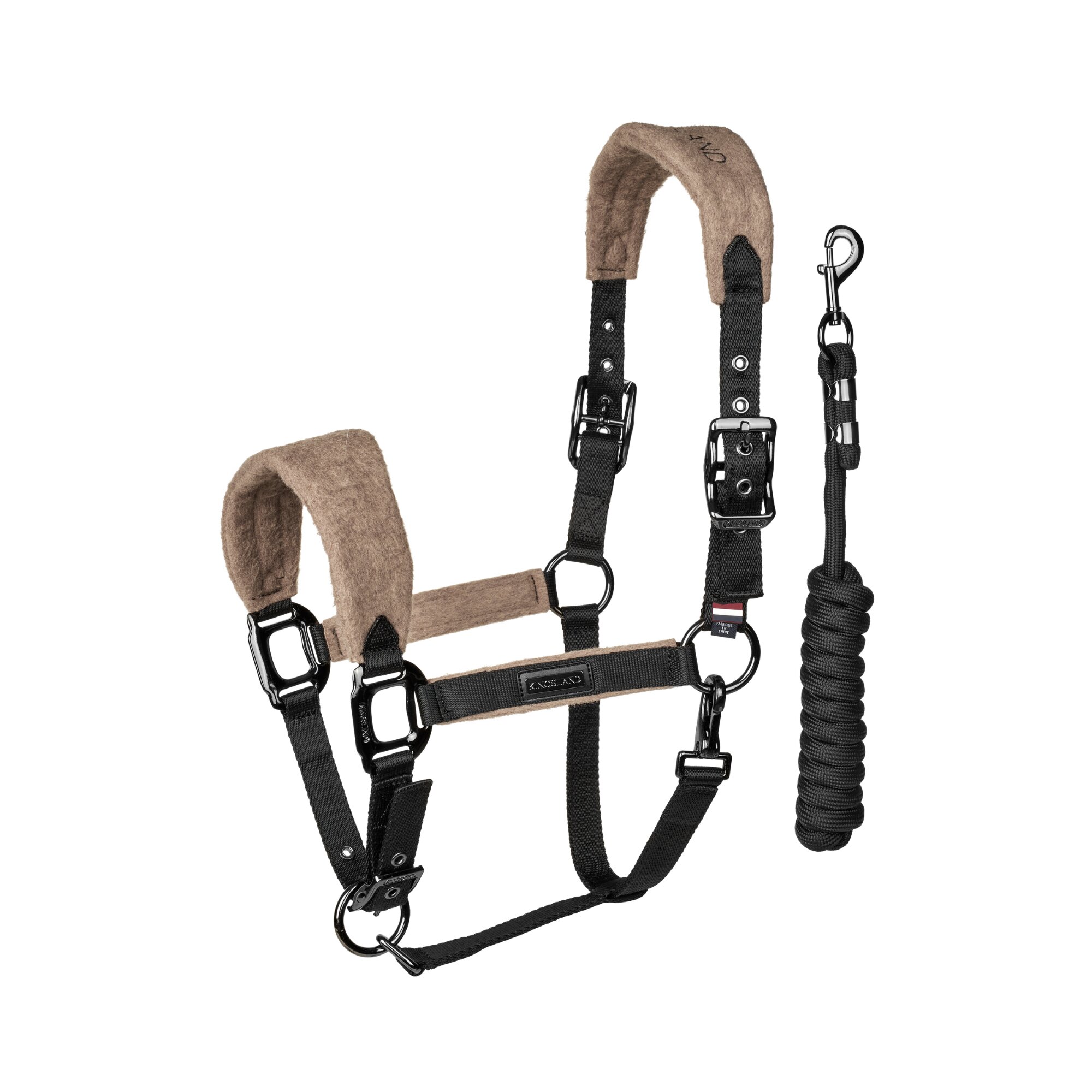 Halter & Leadrope Klaudrey - Brown Iron