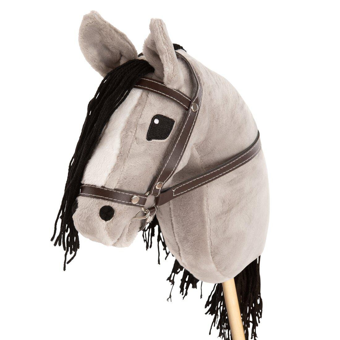 Hobby horse  CC - Grey with a blaze