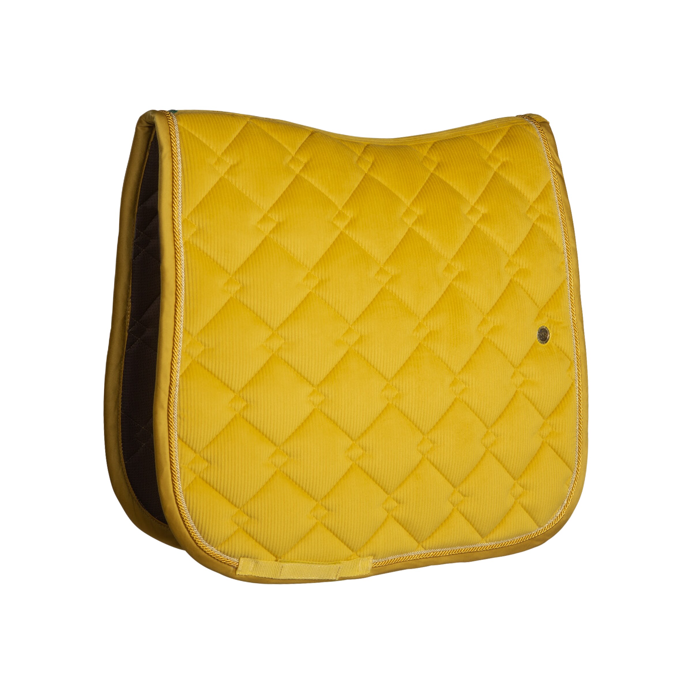 Luxor Dressage Saddle Pad - yellow ockra 
