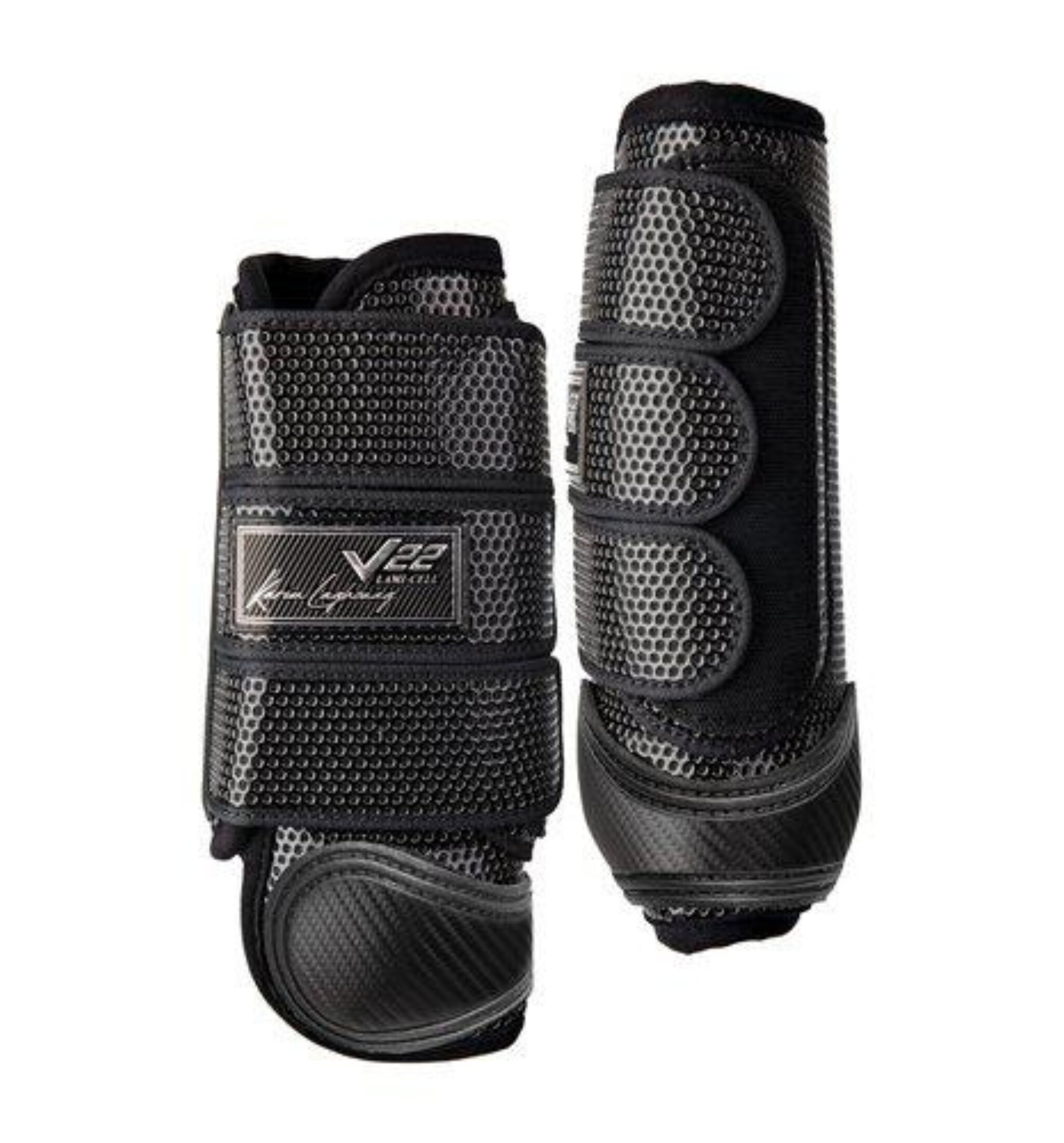 Eventing Boots V22 Front - Black