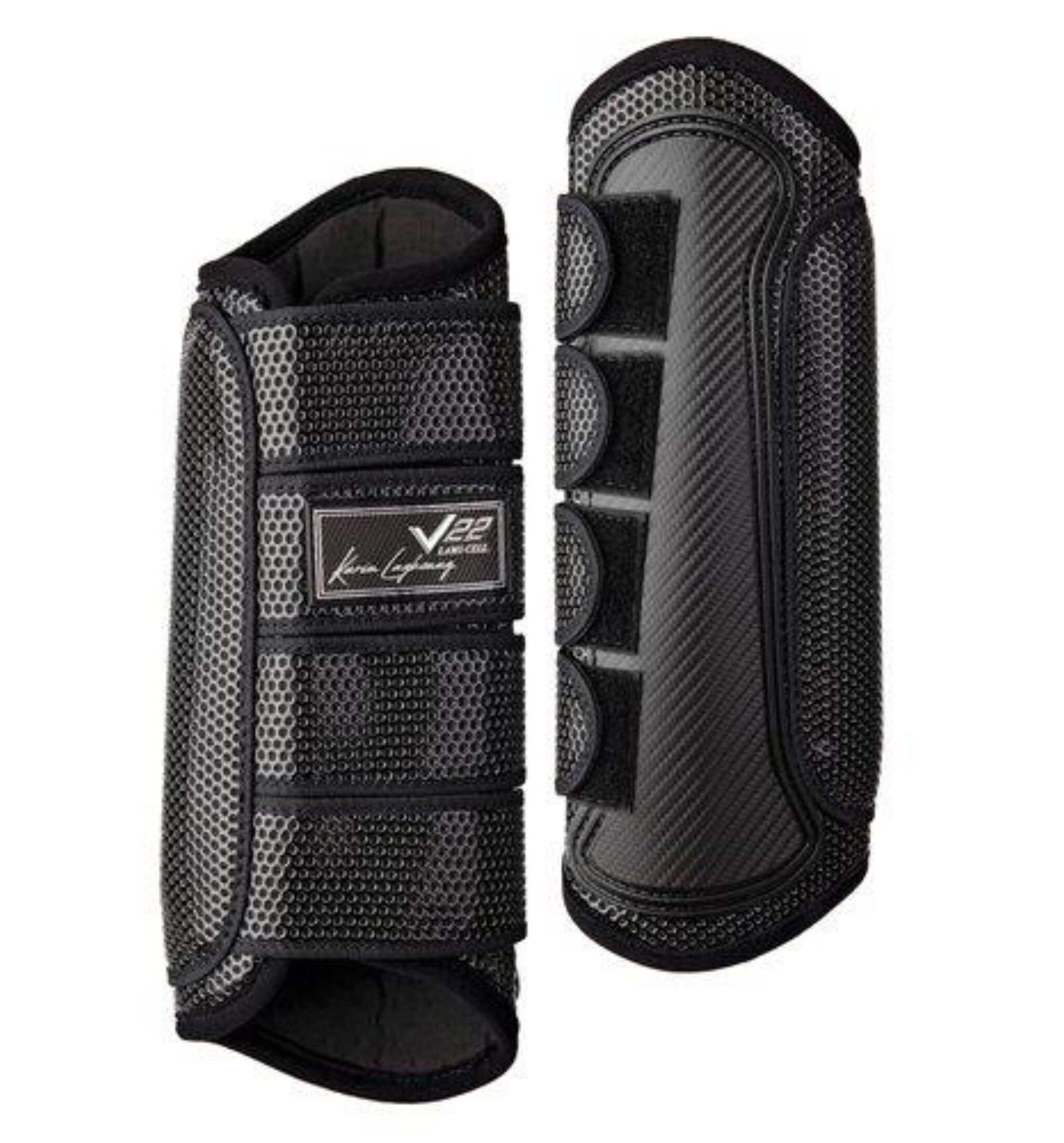 Eventing Boots V22 Hind - Black