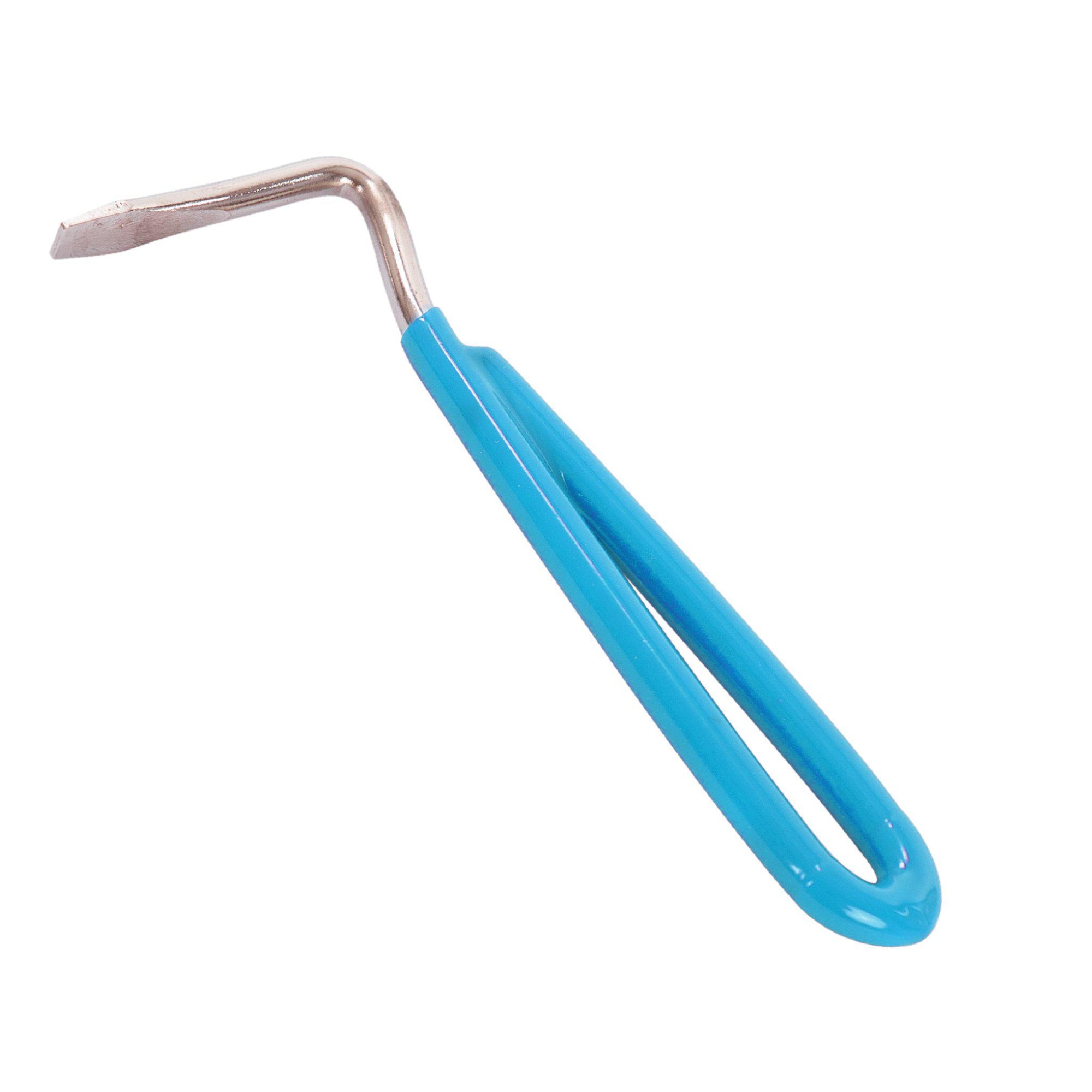 Hoof pick, vinyl handle - Light blue