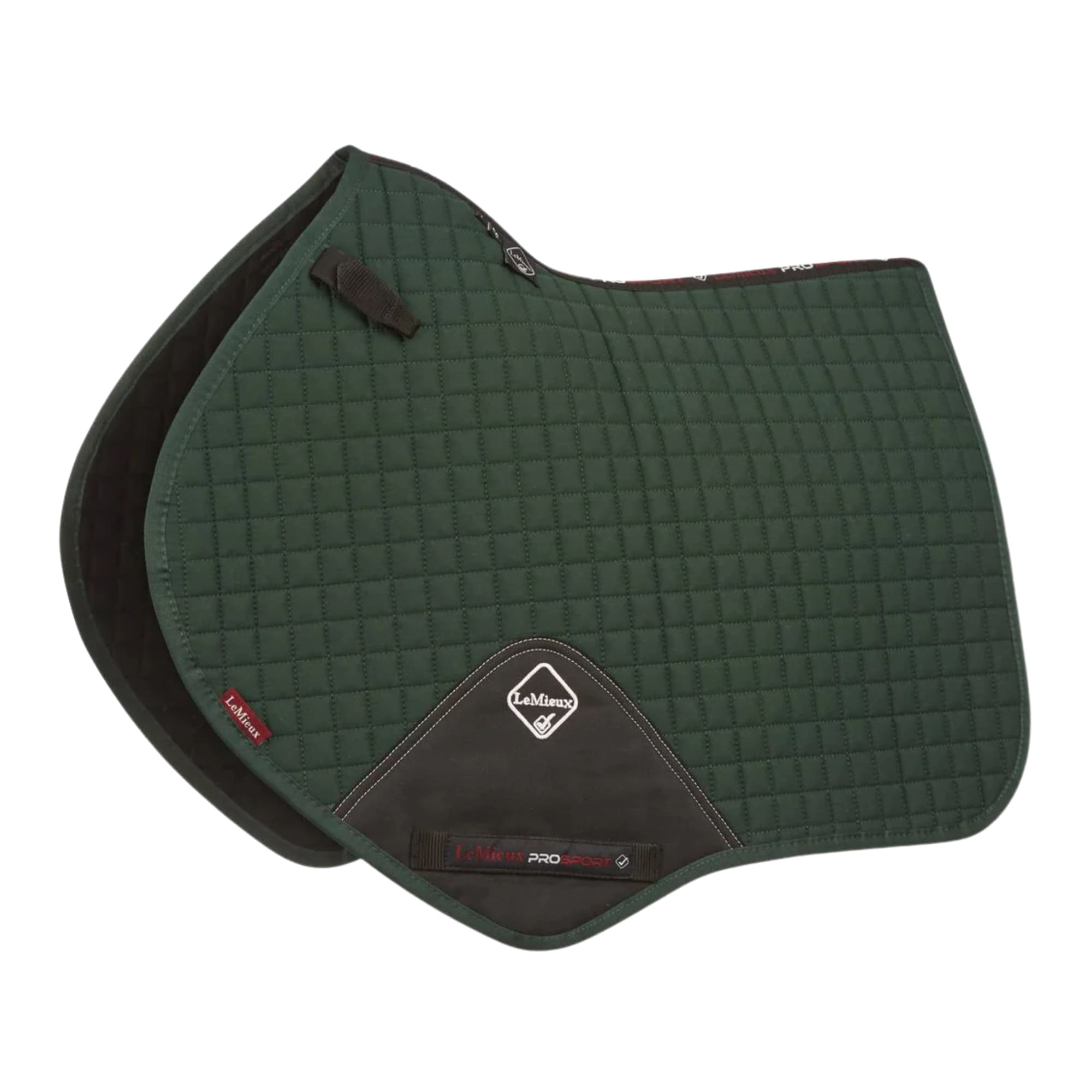 Classic Cotton Jumping Saddle Pad - Green