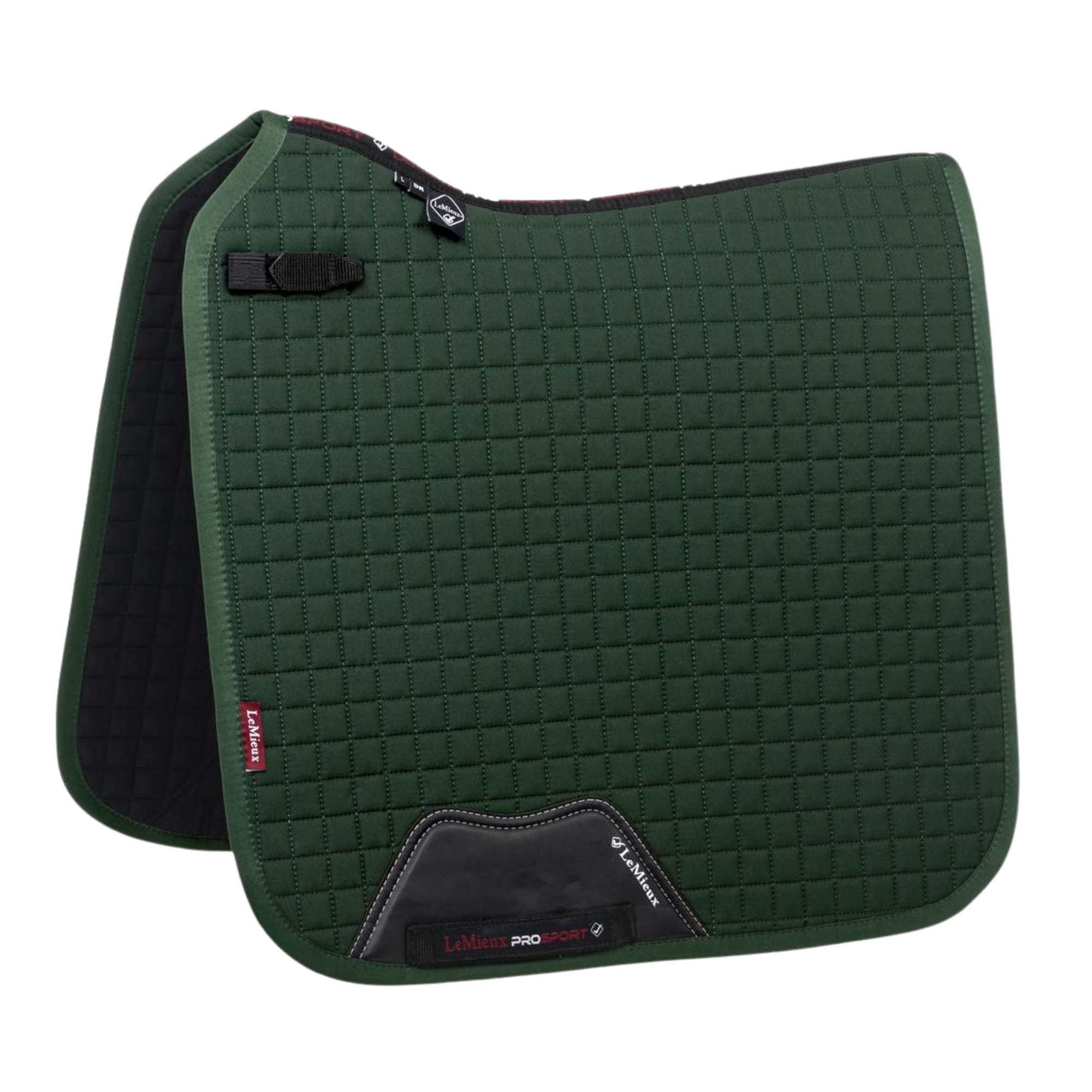 Classic Cotton Dressage Saddle Pad - Green
