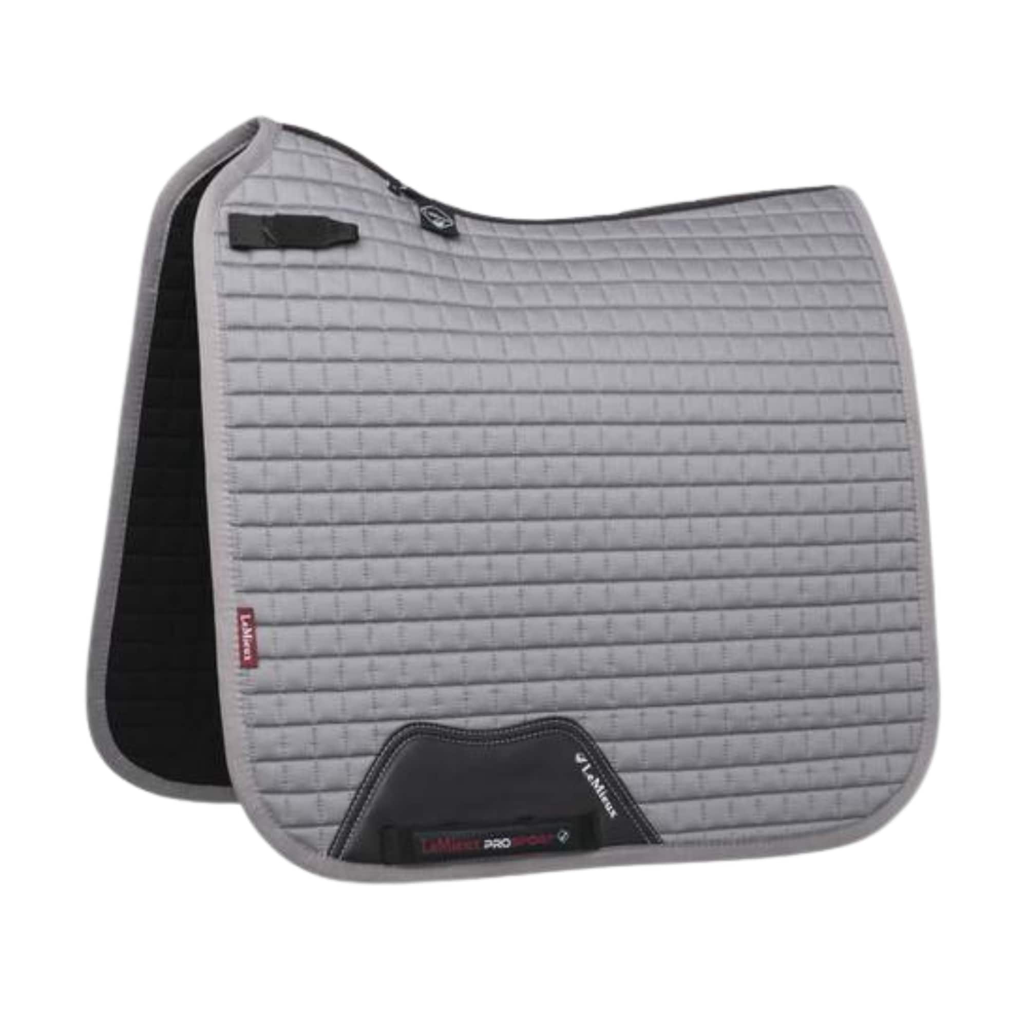 Classic Cotton Dressage Saddle Pad - Grey