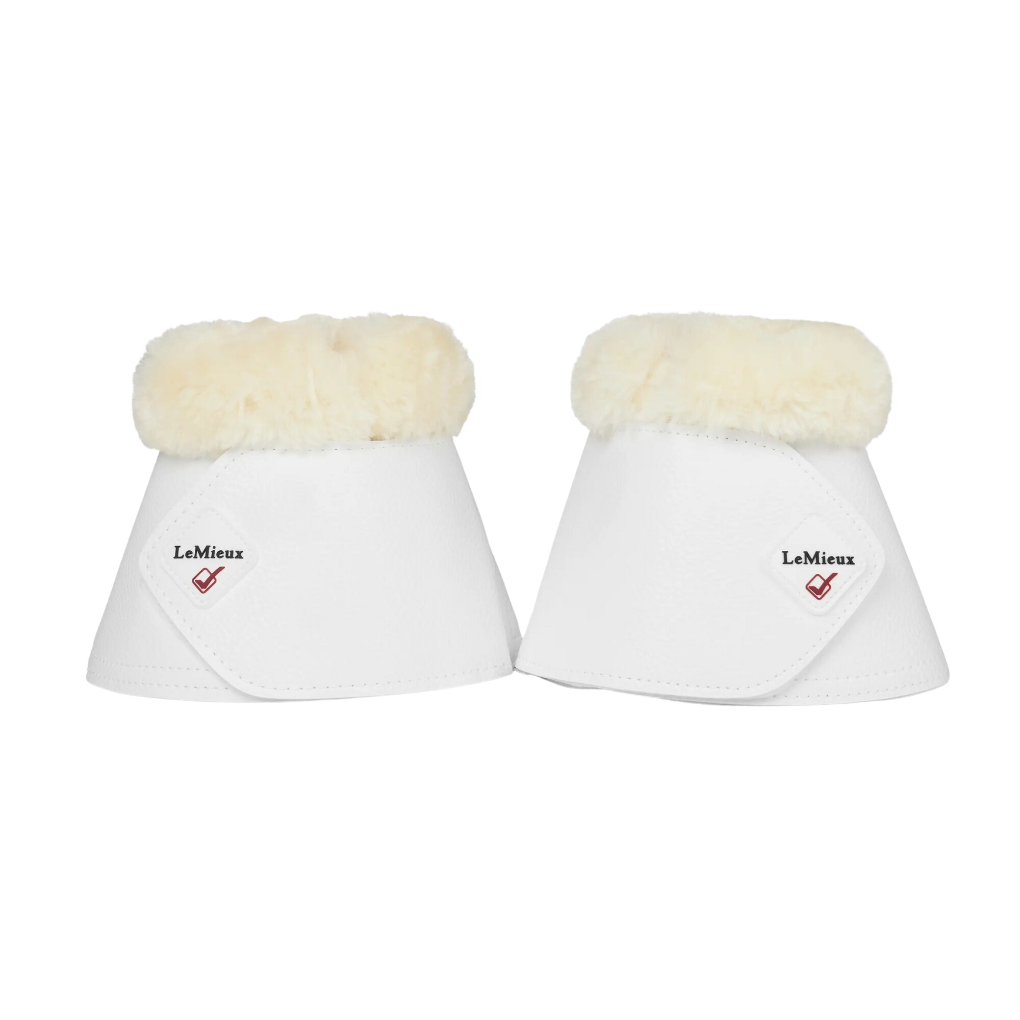 Fleece WrapRound Over Reach Boots - White