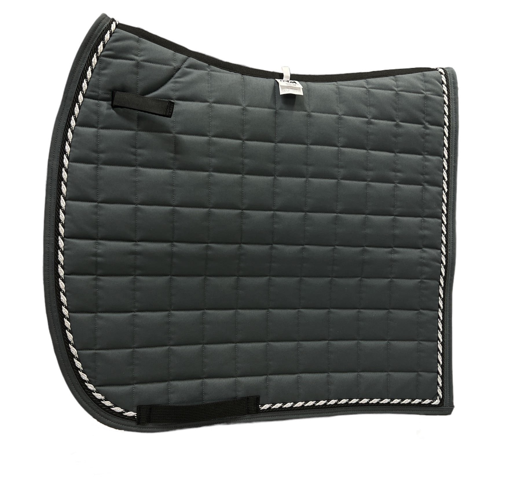 Dressage saddle pad - Convoy Grey/Silver