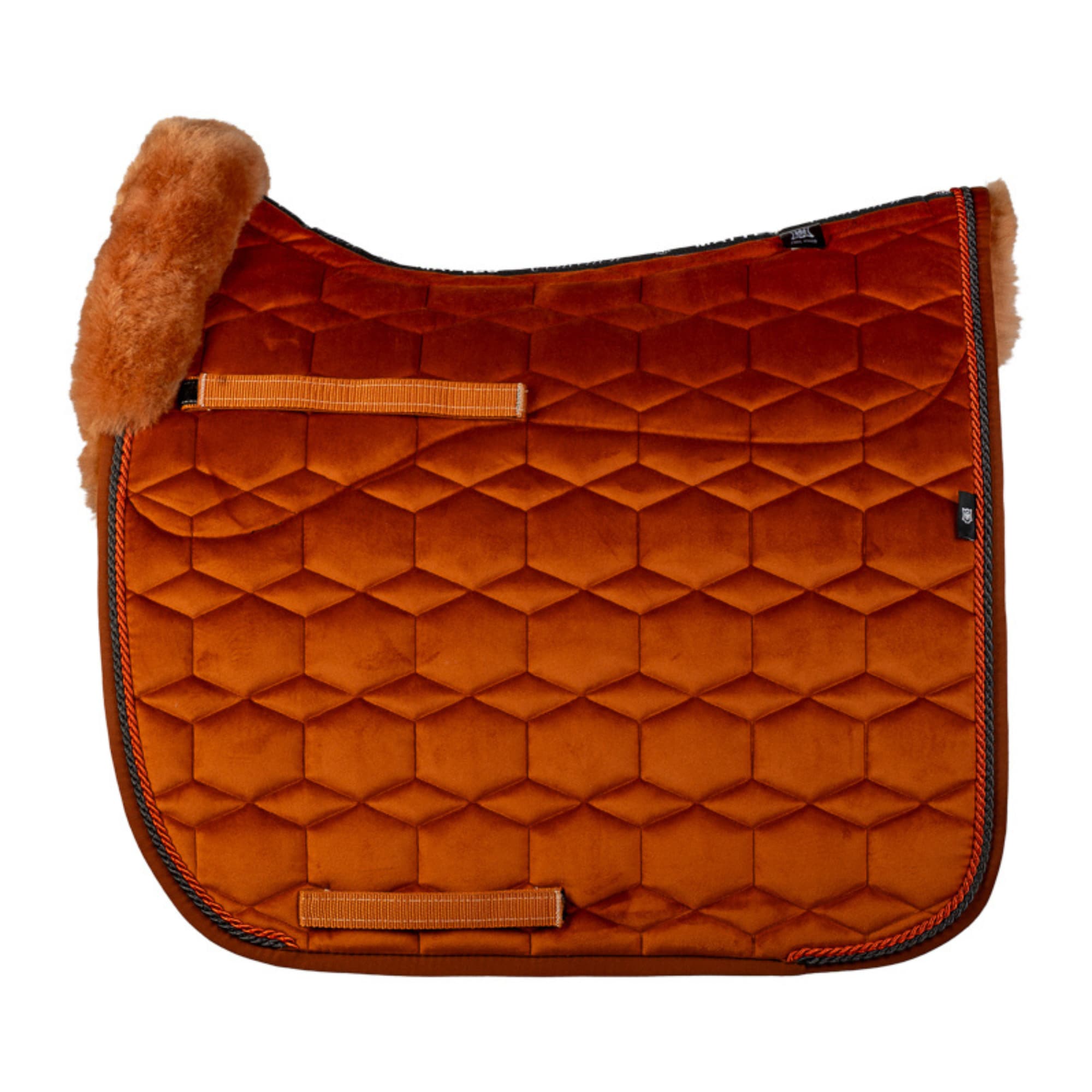 Sheepskin DR Saddle Pad Velvet - Nougat