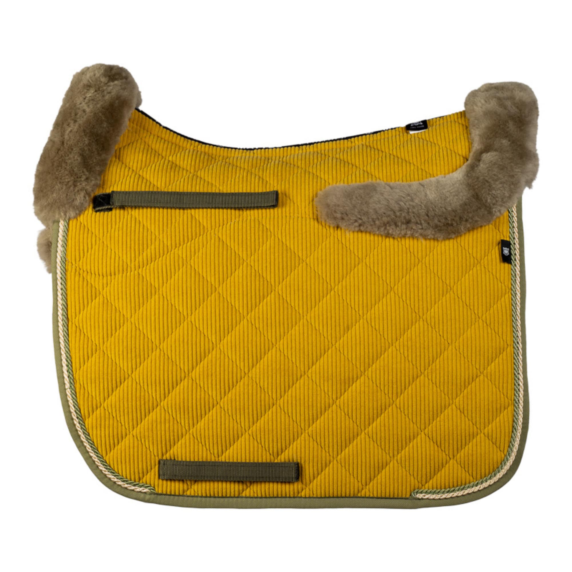 Sheepskin Saddle Pad DR EWWA C - Curry