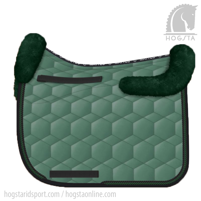 Sheepskin DR saddle pad Sheen - Racing Green