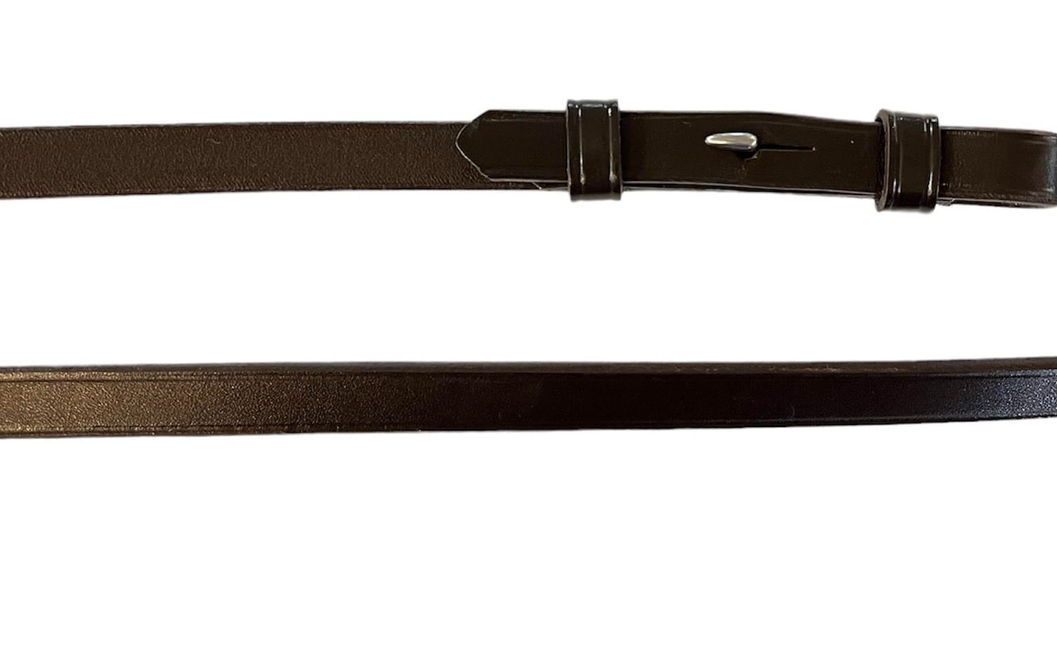 Flat Weymouth Reins 13mm - Brown
