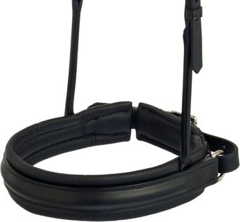 Noseband XL-Soft 5 cm Double Bridle - Customise