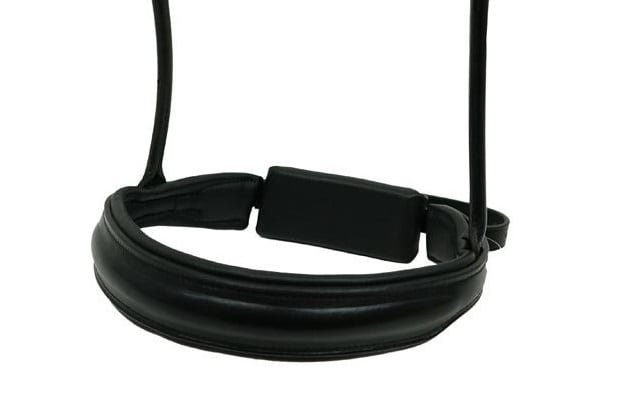 Noseband Cut Back 4,5 cm - Black