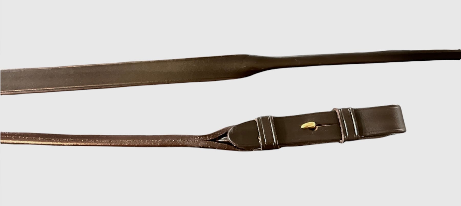 Leather Reins RS 13 mm - Brown