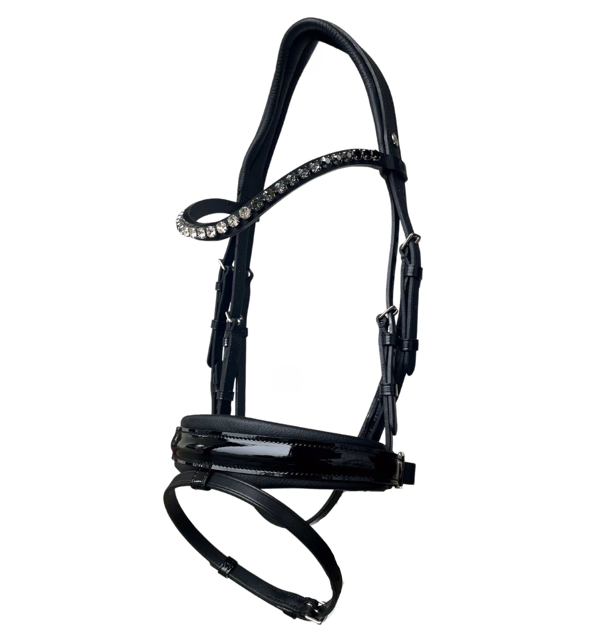 Bridle OS Elegant - Black - Crystal