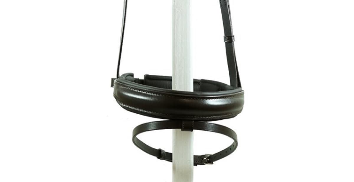 Ergonomic Flat Noseband - Brown
