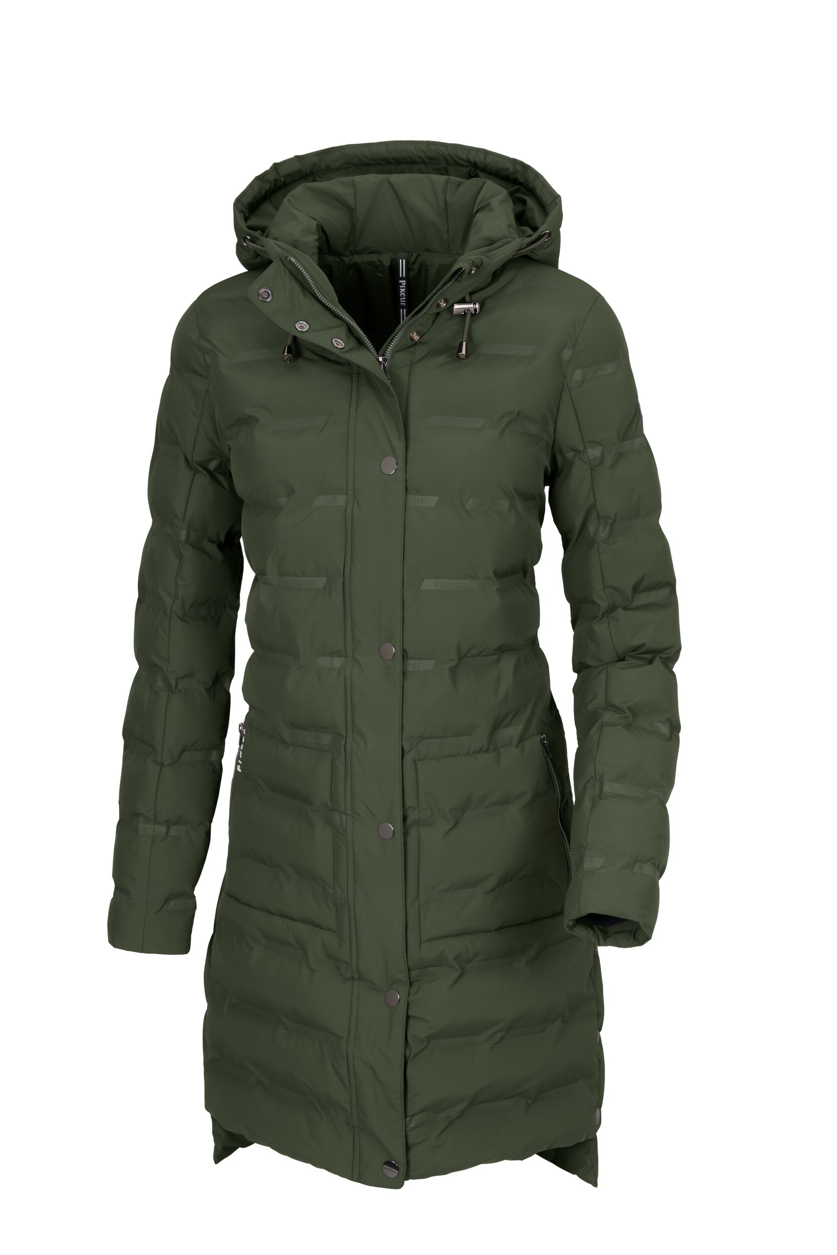 Amara Riding Coat - Ivy Green