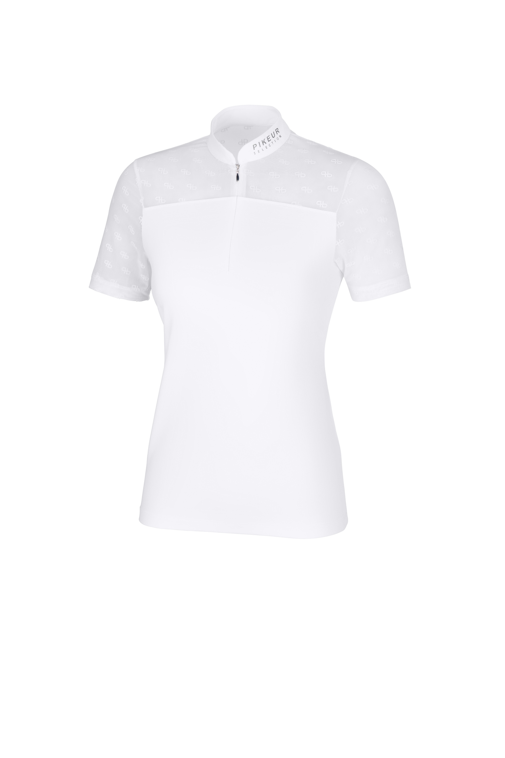 Competition shirt Zip - White