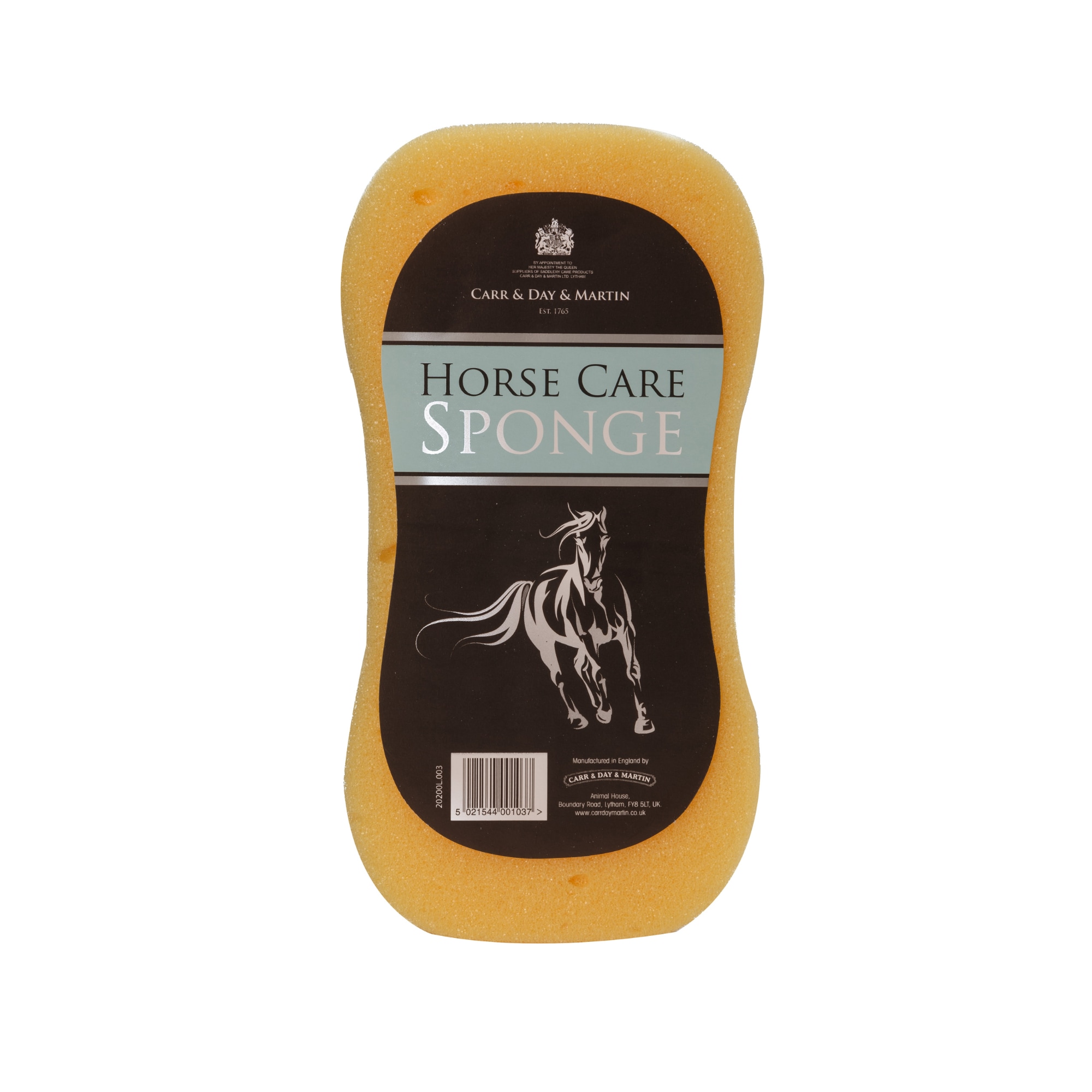 Horse cleaning sponge