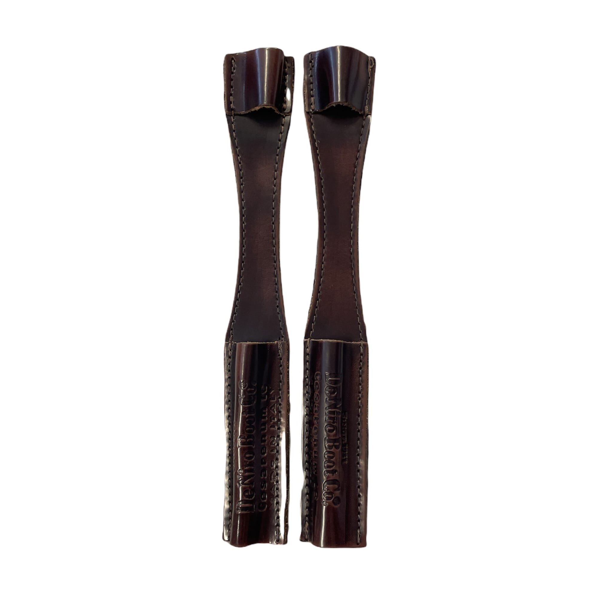 Leather Spur Covers - Brushed Brown