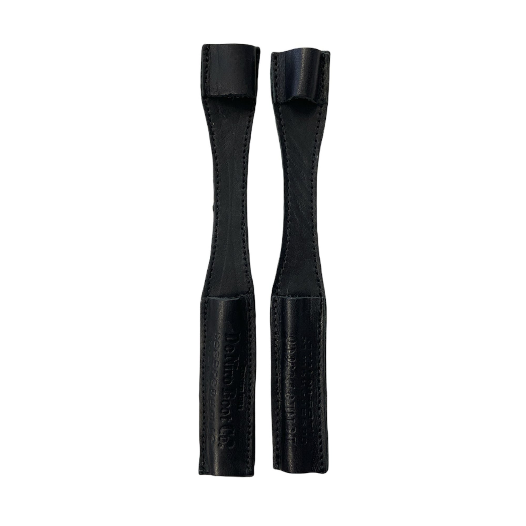 Leather Spur Covers - Black