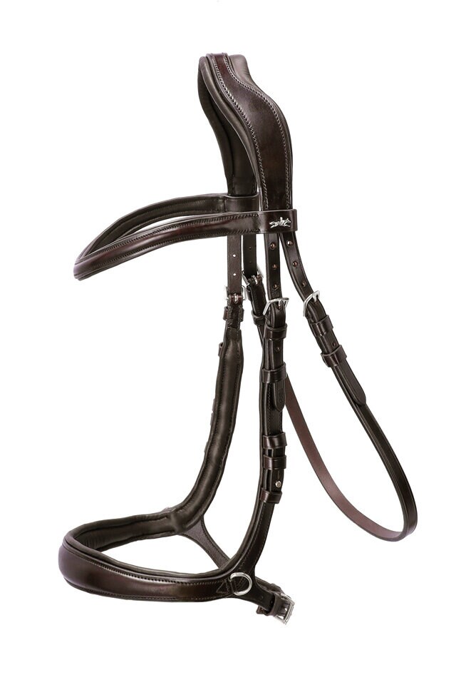 Stubben Switch Snaffle+Weymouth Bridle- Dressage Tack