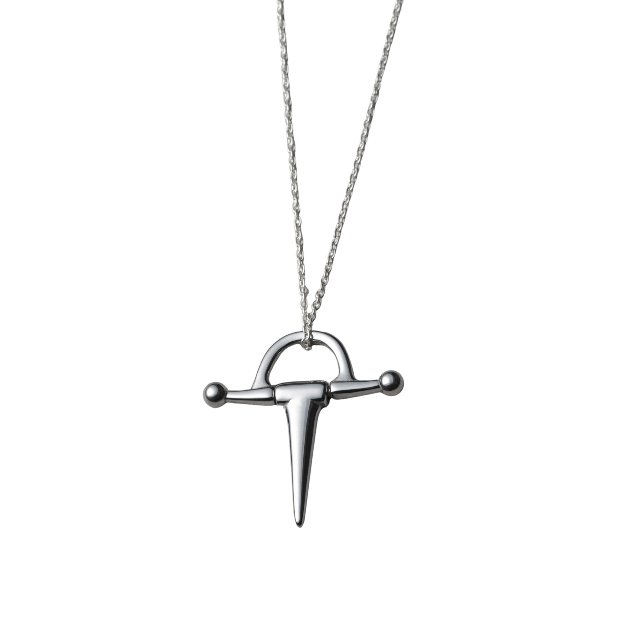 The Bit Necklace - Silver