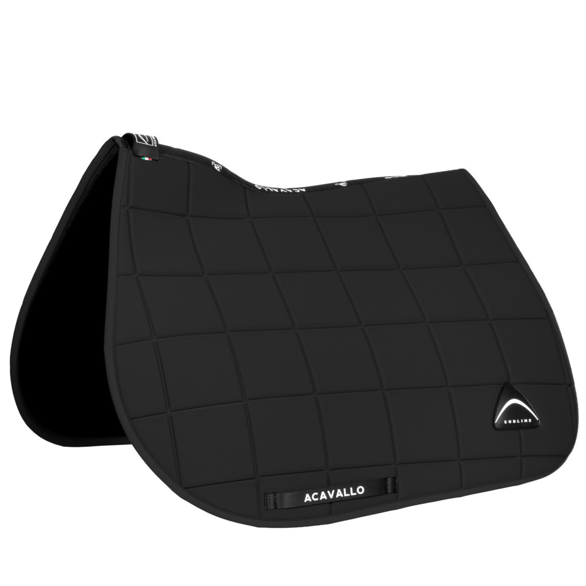 Acavallo Sublime Jumping Saddle pad - Black