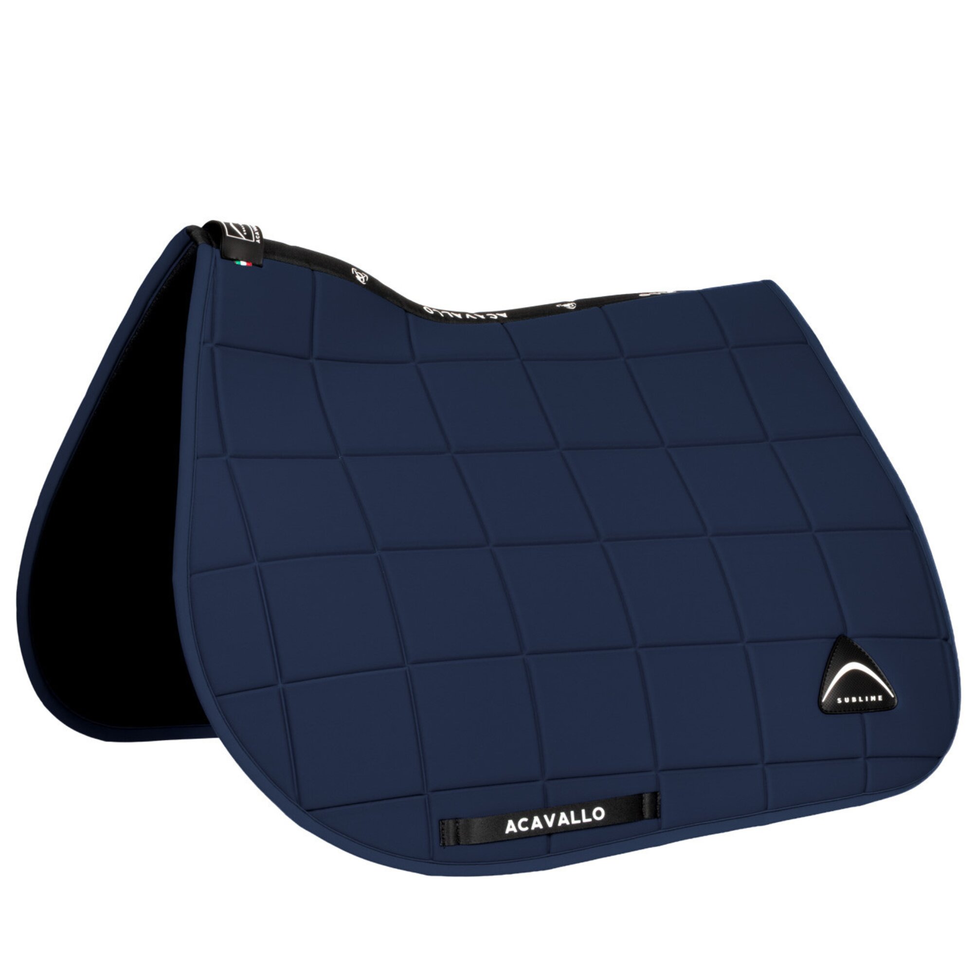 Acavallo Sublime Jumping Saddle pad - Navy