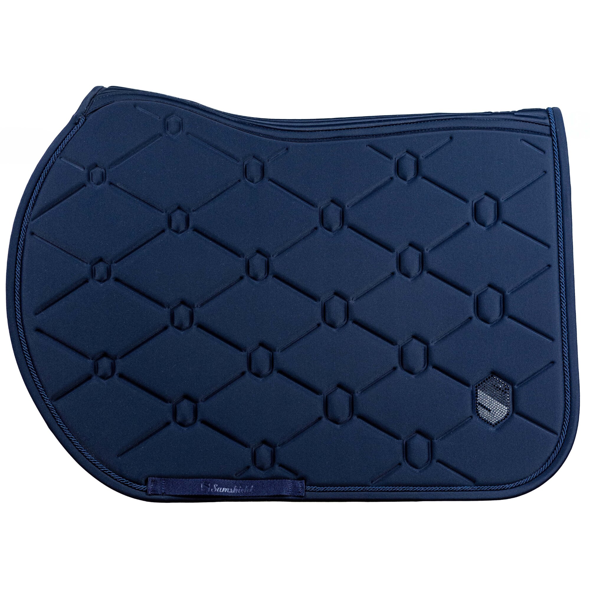Spineshield Sw Jumping Saddle Pad - Navy