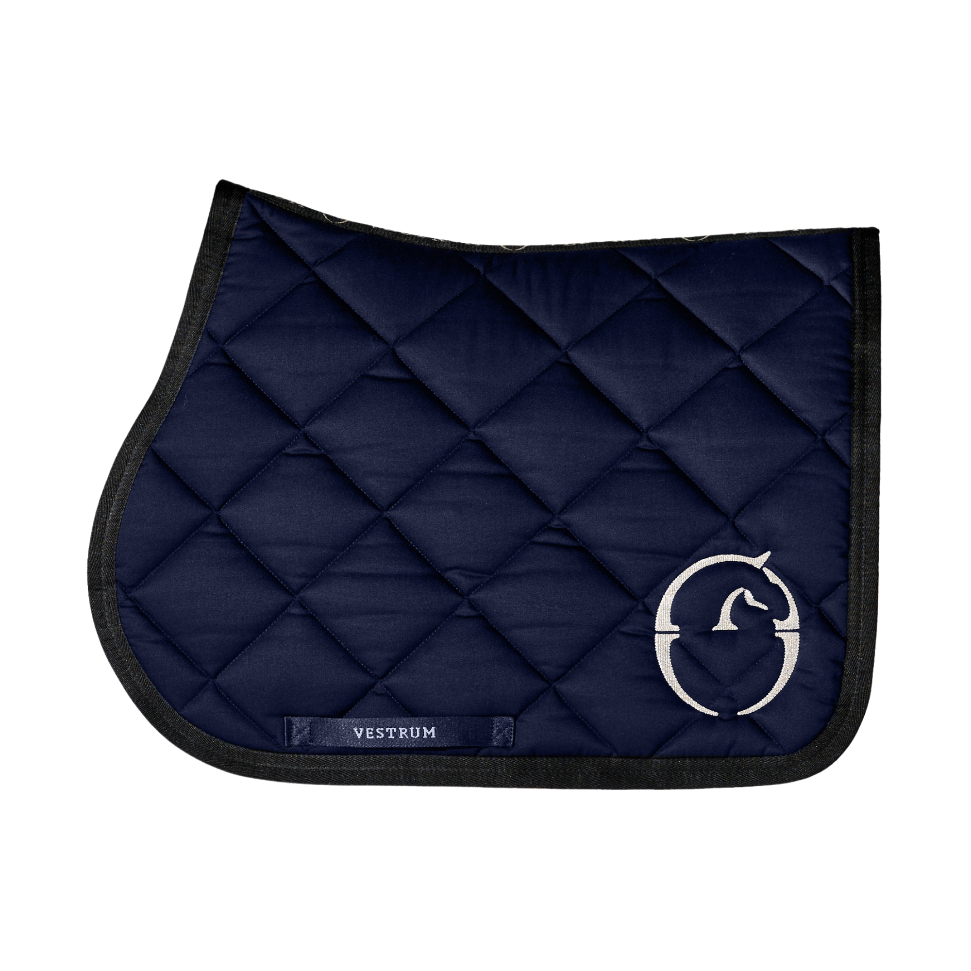 Jumping Saddle Pad Bonn - Blue Navy/Black