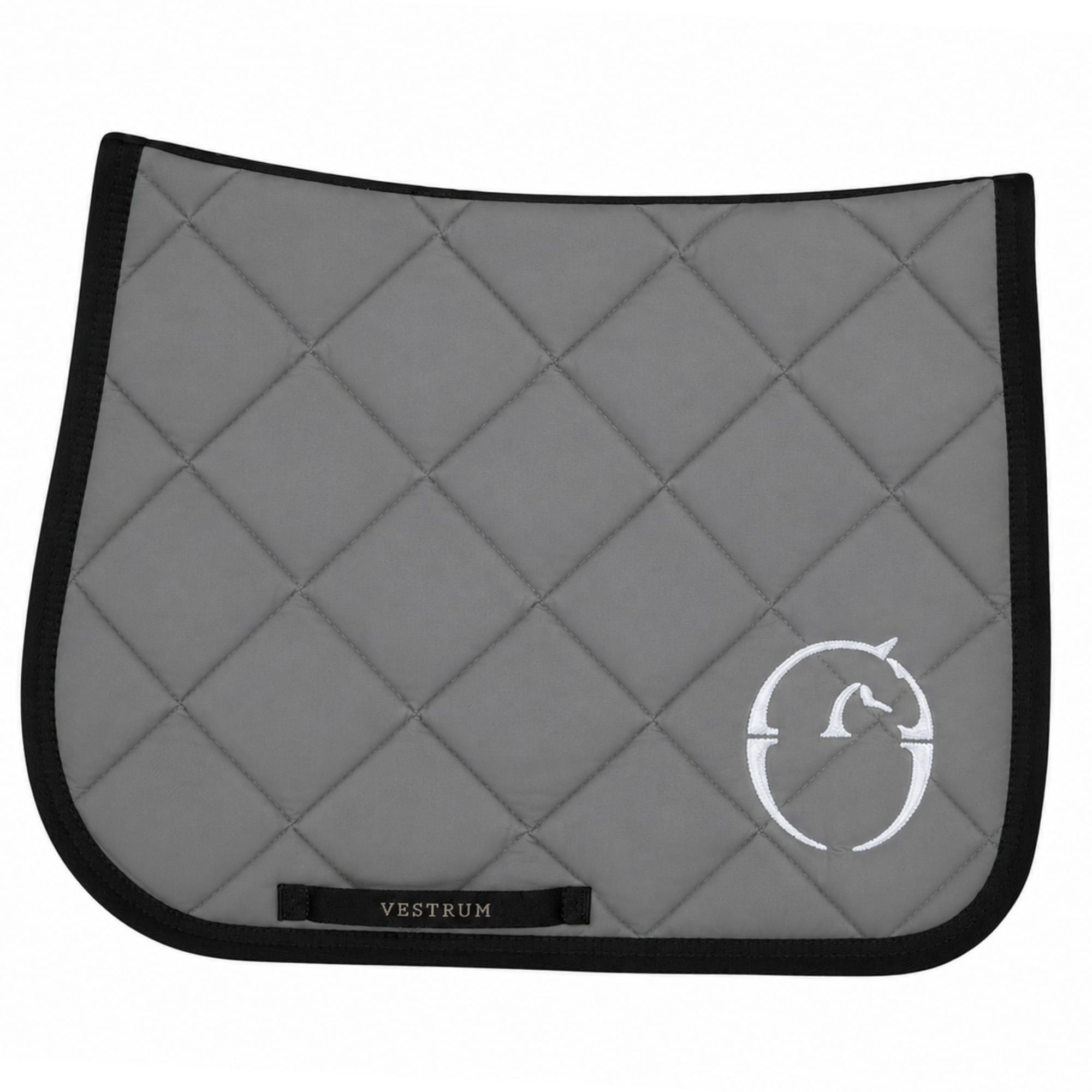 Jumping Saddle Pad Bonn - Medium Grey/Pearl Grey