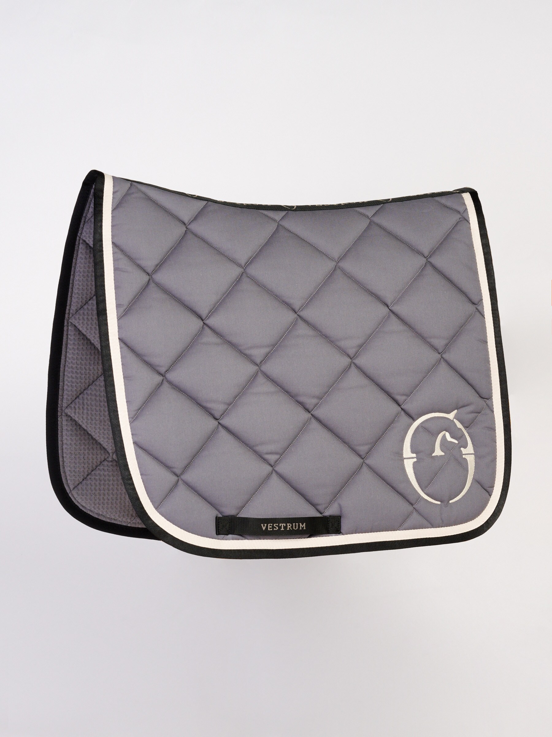 Dressage saddle pad Chicago - Grey/Black/White