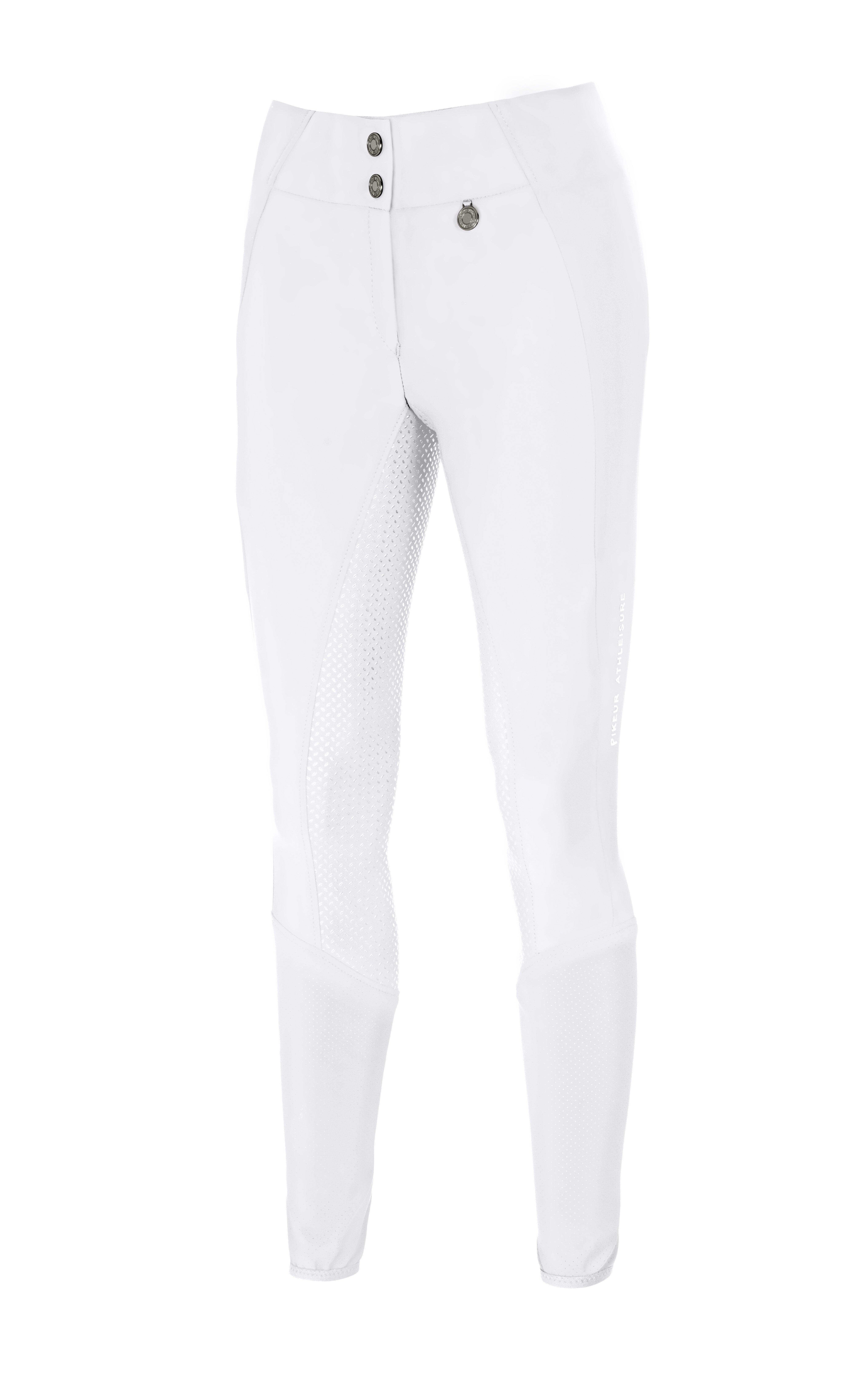 Riding Tights Orell grip - White