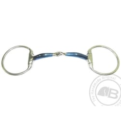 Eggbutt Lock Up, single-jointed snaffle - 12 mm